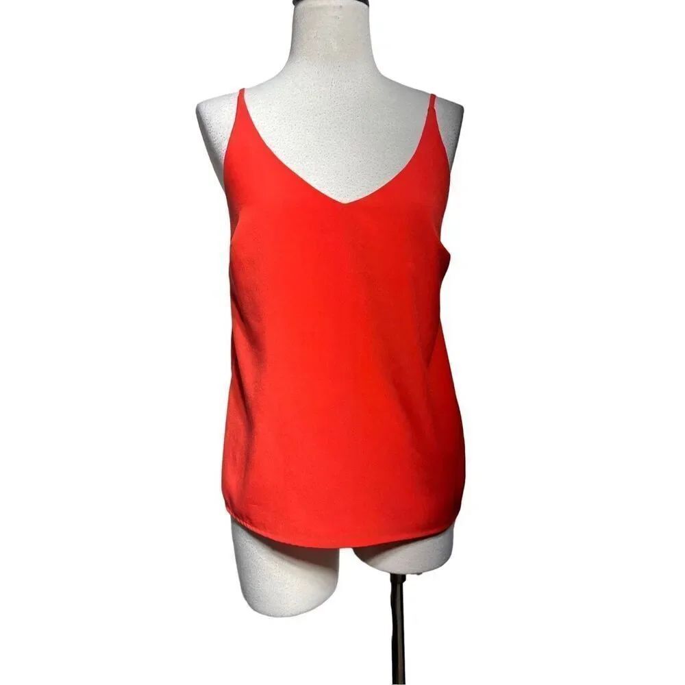 Banana Republic Orange Strappy Camisole Tank Top Size XSmall